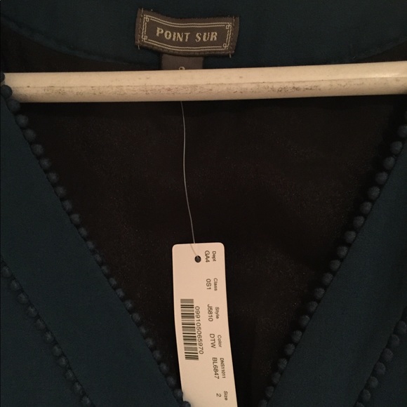 Point Sur V-Neck Ruffle J.Crew Dress - Picture 5 of 6